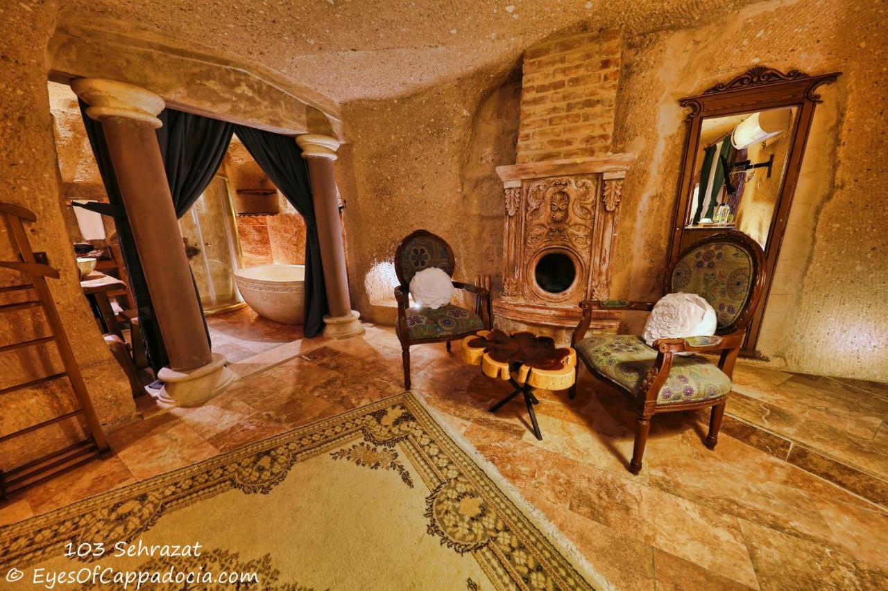 Eyes Of Cappadocia Cave Hotel Üchisar Exteriér fotografie